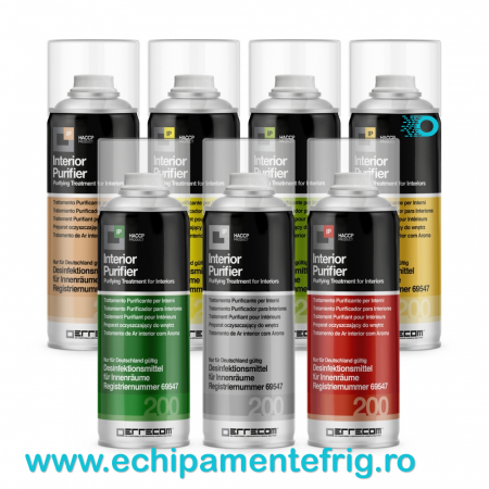Spray Igienizant Interior Purifier, 200 ml, Errecom - Capsuni [1]