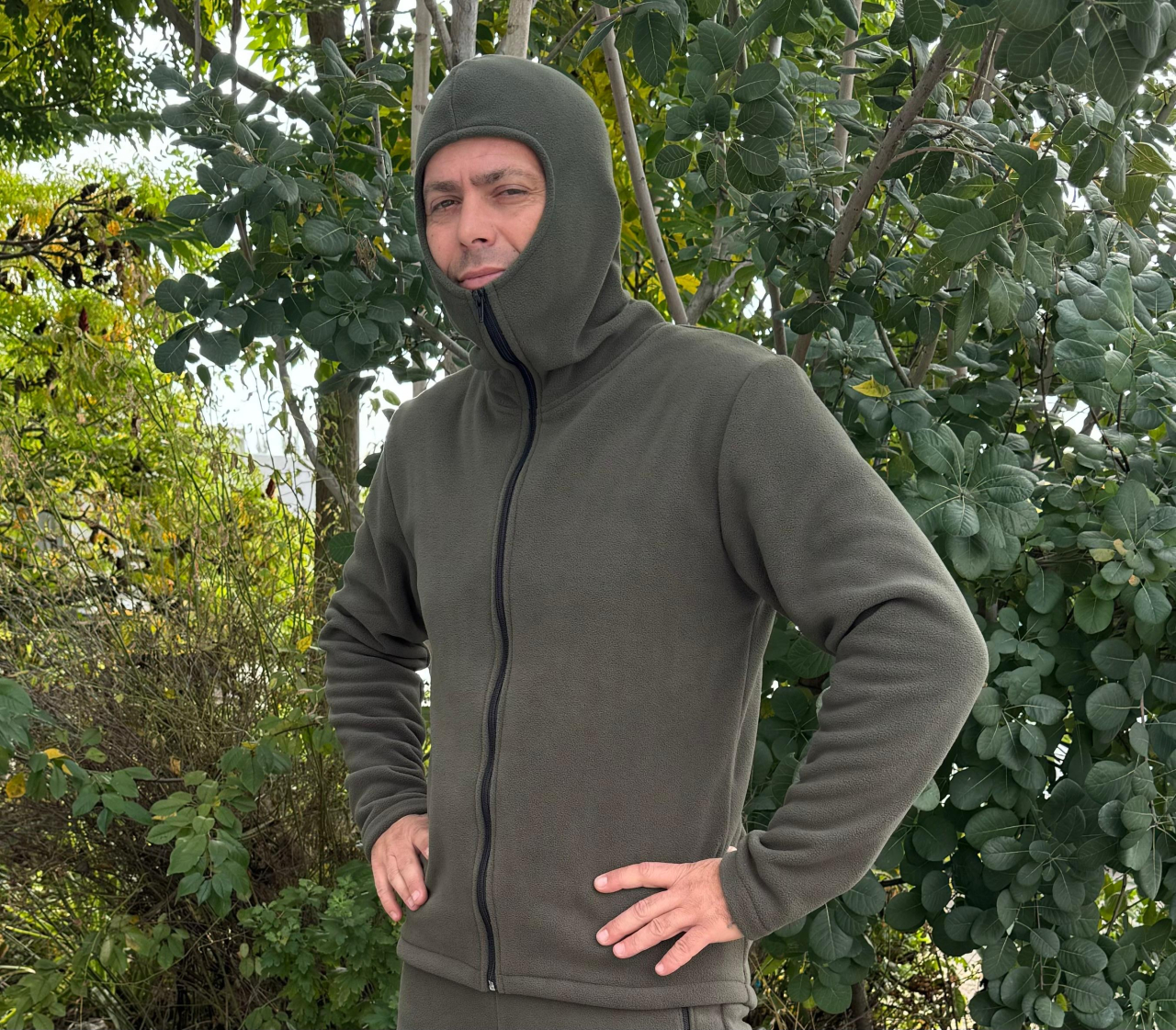 HANORAC POLAR UNDER SKIN NINJA KAKI [3]