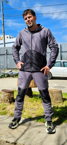 COSTUME - COSTUM POLAR HARD SKIN ZIP GRI