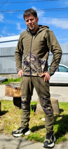 COSTUME - COSTUM POLAR HARD SKIN ZIP KAKI