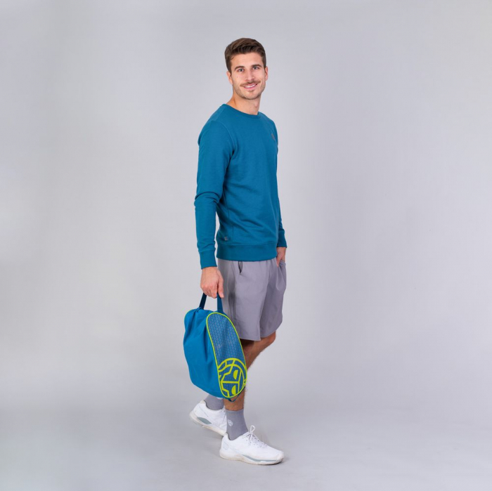 Bluza barbati BIDI BADU Chaka Basic Crew  - Petrol [2]