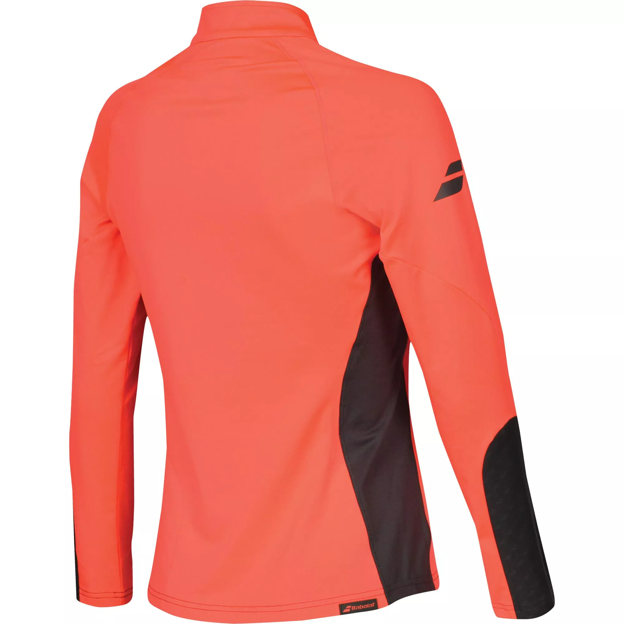 Bluza dama Babolat Core 1/2 Zip - portocaliu/gri [3]