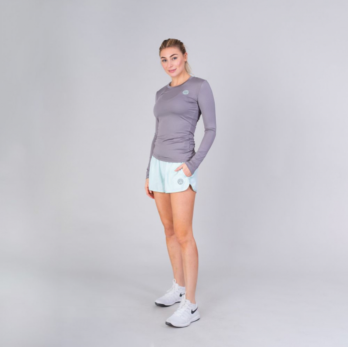 Bluza dama BIDI BADU Pia Tech Roundneck - gri [2]