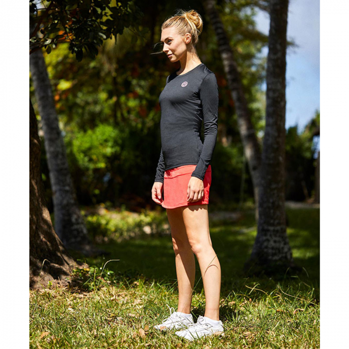 Bluza dama BIDI BADU Pia Tech Roundneck - Negru [2]