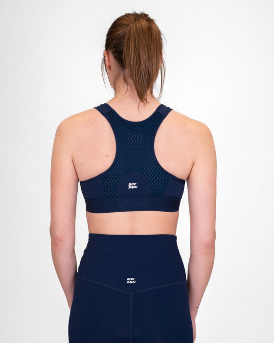 Bustiera BIDI BADU Crew High Support Dama - Blueumarin [4]