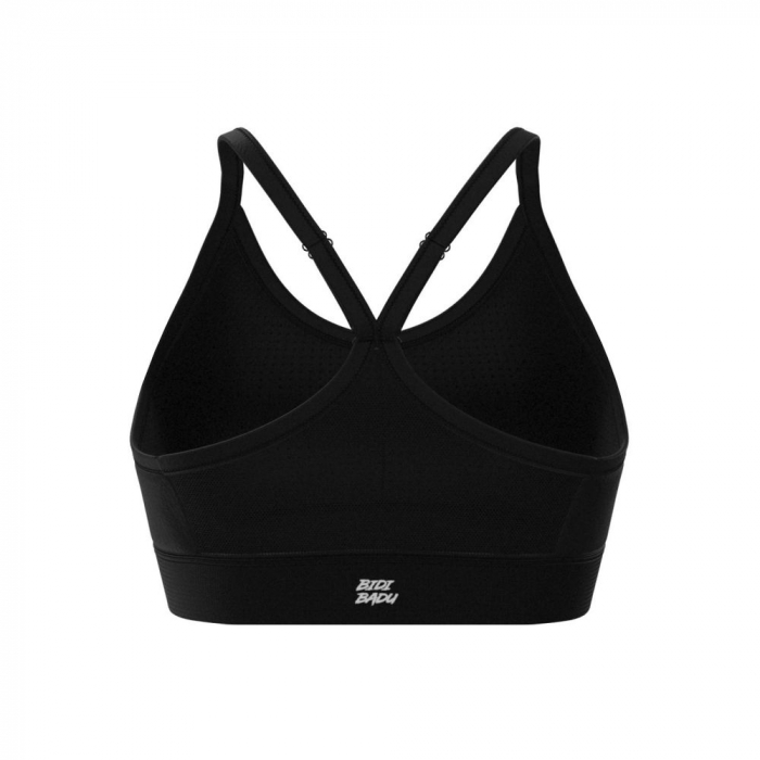 Bustiera BIDI BADU Crew Low Support Strappy Dama - Negru [2]
