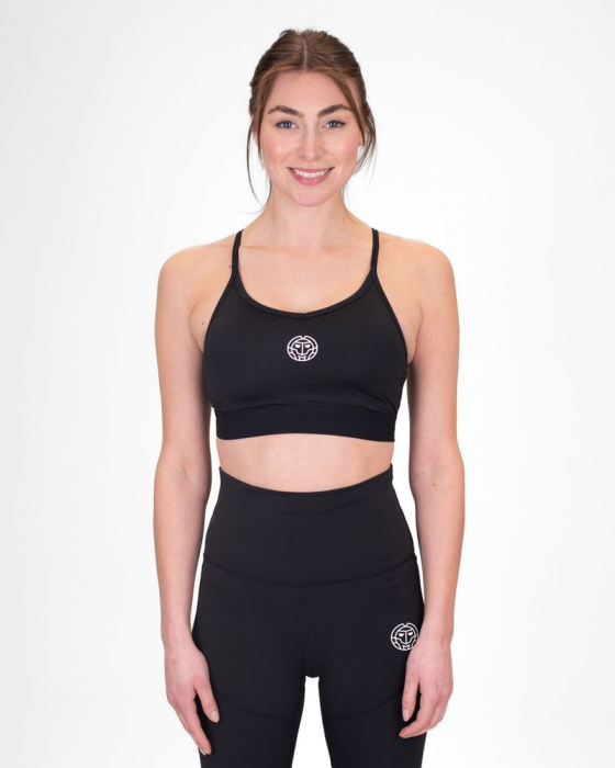 Bustiera BIDI BADU Crew Low Support Strappy Dama - Negru [3]