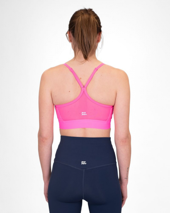 Bustiera BIDI BADU Crew Low Support Strappy Dama - Roz [4]