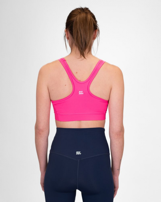 Bustiera BIDI BADU Crew Medium Support Dama - Roz [4]