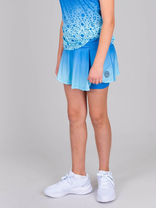 Fusta BIDI BADU Colortwist Printed Wavy Fata - Aqua/Albastru [3]