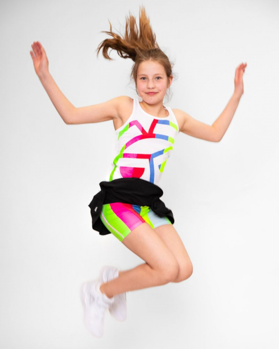 Fusta BIDI BADU New York Printed Wavy Fata - Negru/Mixed [3]