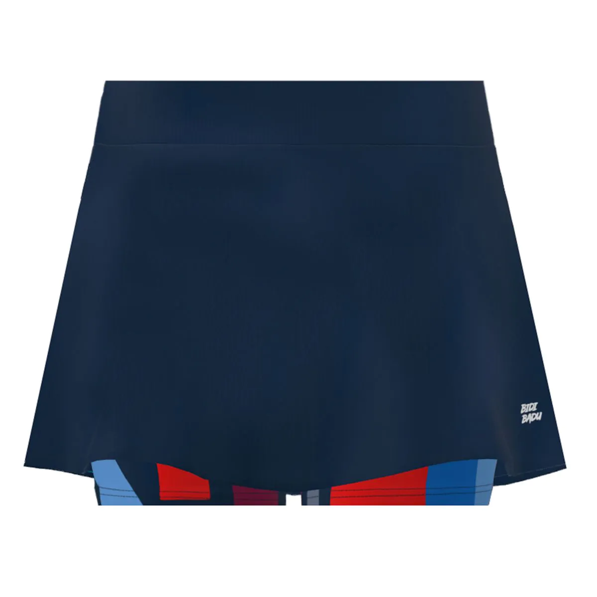 Fusta fete BIDI BADU New York 2024 Printed Wavy - Bleumarin/Rosu/Albastru [2]