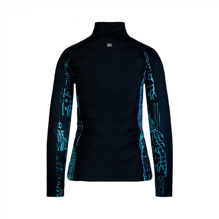 Geaca dama BIDI BADU Dania Tech Down - Albastru Inchis/Aqua [3]