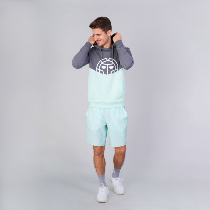 Hanorac barbati BIDI BADU Lunis Lifestyle - Gri Inchis/Menta [2]