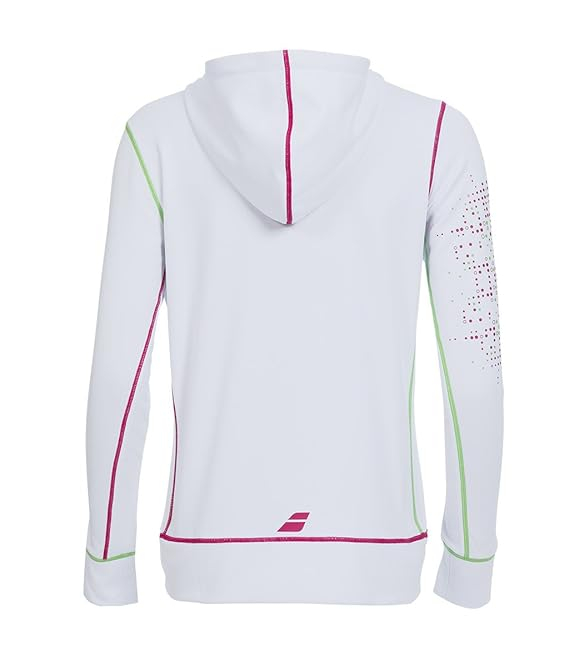Hanorac dama Babolat Sweat Performance - Alb [2]