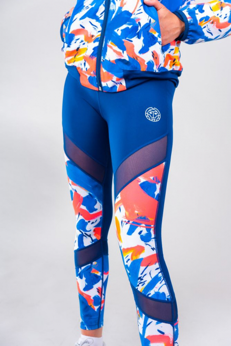 Jacheta dama BIDI BADU Gene Tech - Albastru Inchis/Rosu [4]