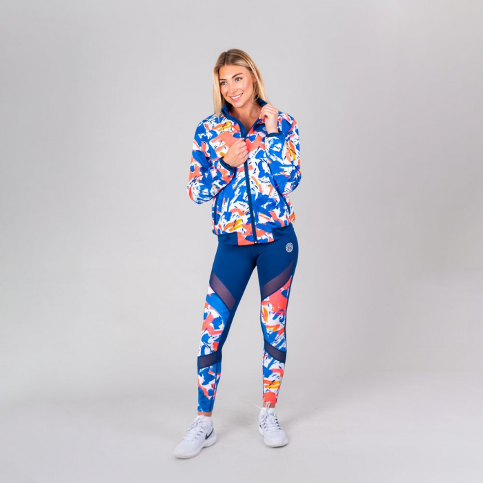 Jacheta dama BIDI BADU Gene Tech - Albastru Inchis/Rosu [2]