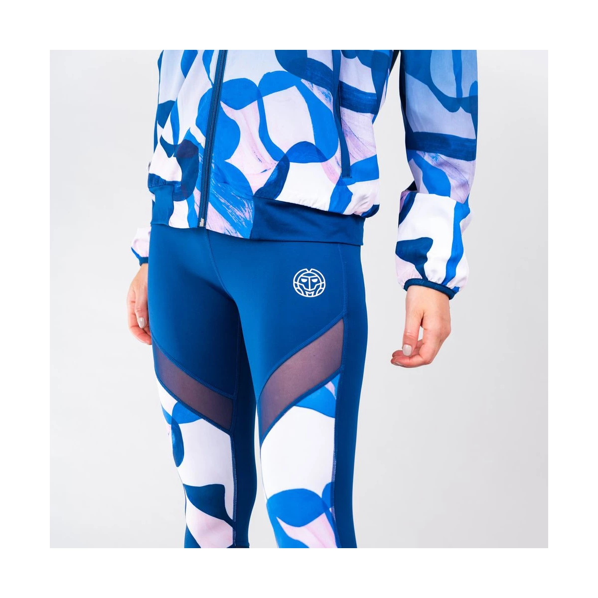 Jacheta dama BIDI BADU Gene Tech - Albastru Inchis/Roz [4]