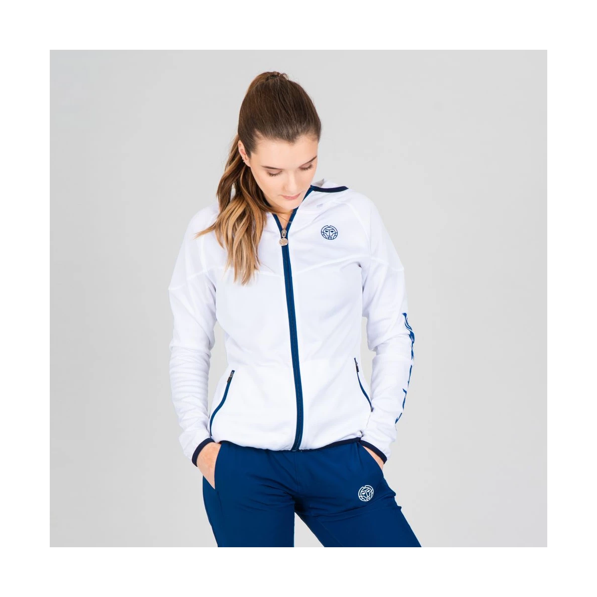 Jacheta dama BIDI BADU Inga Tech - Alb/Albastru Inchis [2]