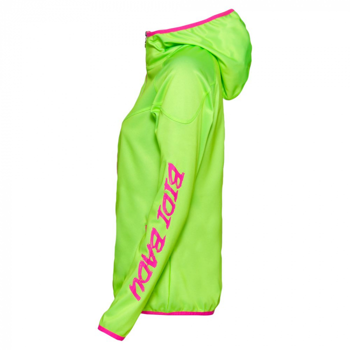Jacheta dama BIDI BADU Inga Tech - Verde Neon/Roz [5]