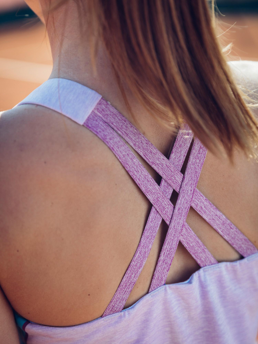 Maiou Babolat Performance Dama - alb / mov [3]