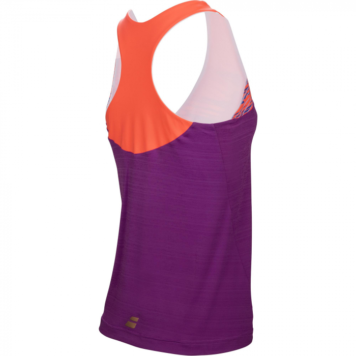 Maiou Babolat Performance Dama - mov / portocaliu [2]