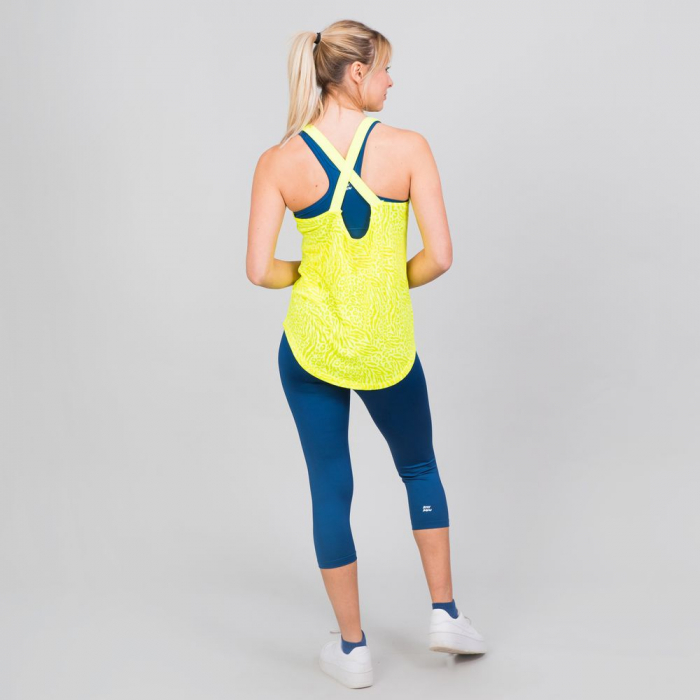 Maiou BIDI BADU Maila Burnout Dama - Galben Neon [4]