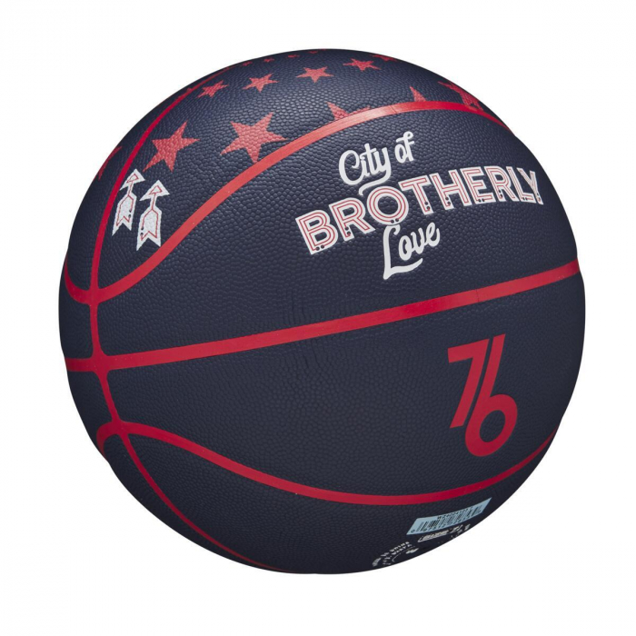 Minge baschet Wilson NBA Team City Collector Philadelphia 76ers [2]