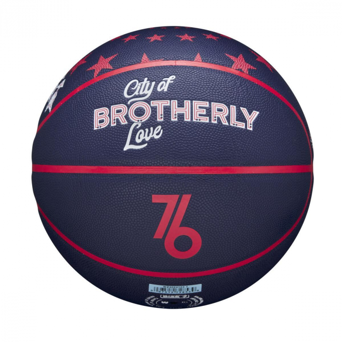 Minge baschet Wilson NBA Team City Collector Philadelphia 76ers [5]