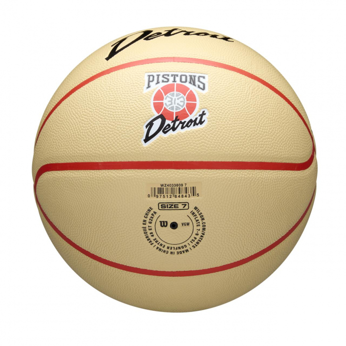 Minge baschet Wilson NBA TEAM CITY COLLECTOR Detroit Pistons 24-25 [8]