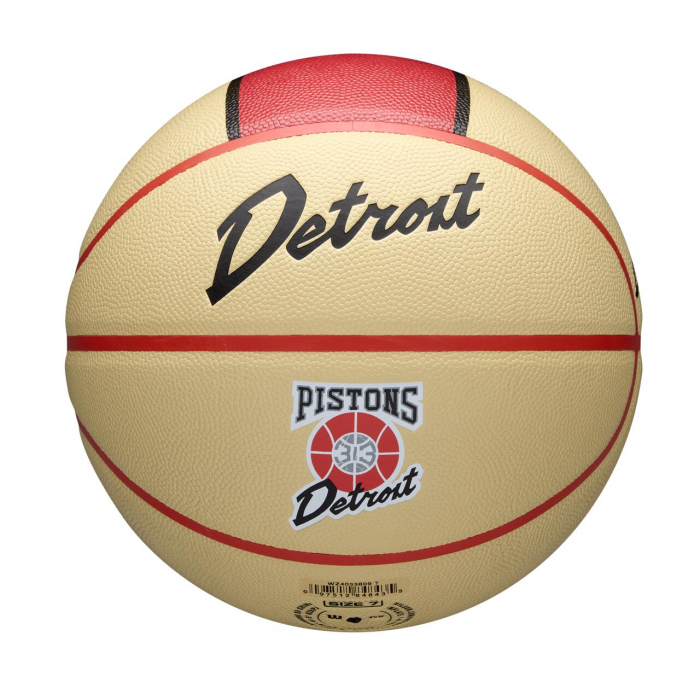 Minge baschet Wilson NBA TEAM CITY COLLECTOR Detroit Pistons 24-25 [4]