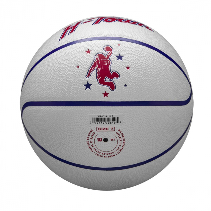 Minge baschet Wilson NBA Team City Collector Houston Rocket [6]