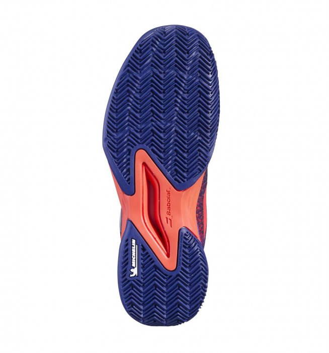 Pantofi Babolat Jet Mach 3 Clay Junior - Albastru [5]