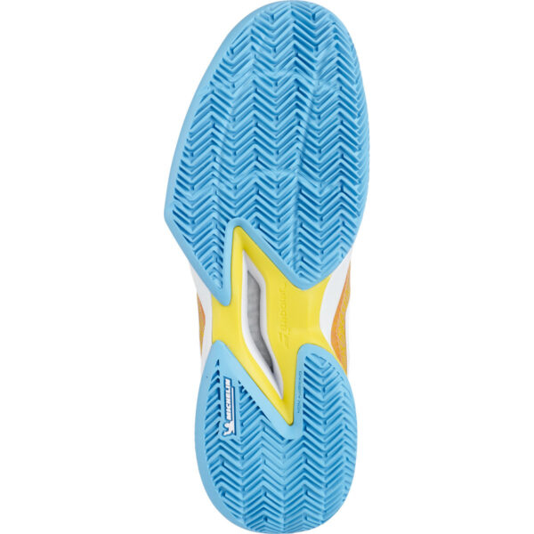 Pantofi Babolat Jet Mach III All Court/Clay - portocaliu/auriu [5]