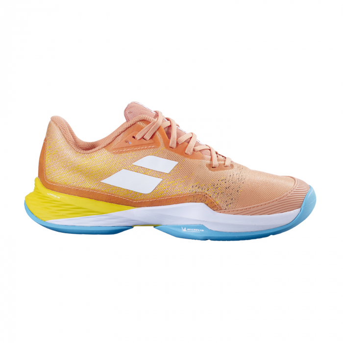 Pantofi Babolat Jet Mach III All Court/Clay - portocaliu/auriu [2]