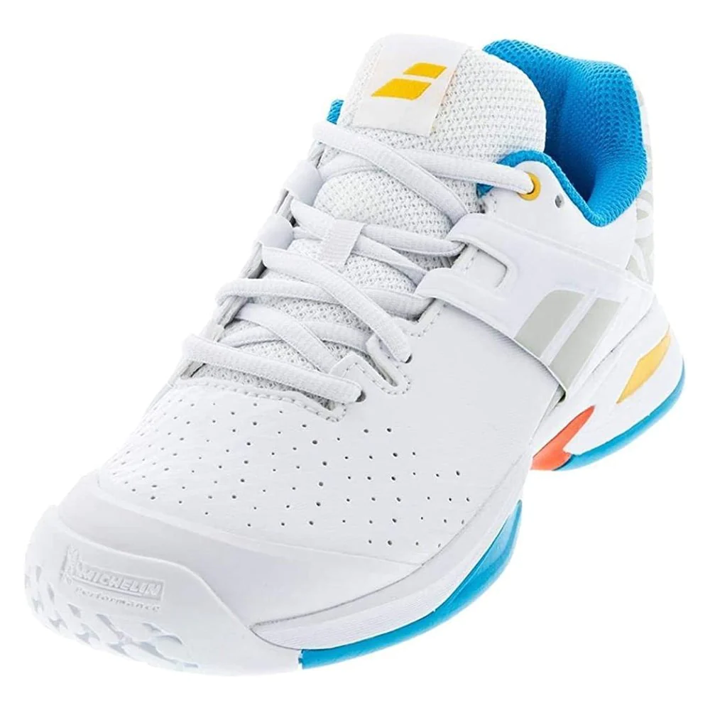 Pantofi Babolat Propulse All Court Junior - Alb / Albastru [2]