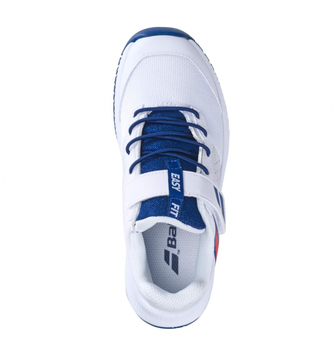 Pantofi Babolat Pulsion All Court Kid - Alb / Albastru Inchis [4]