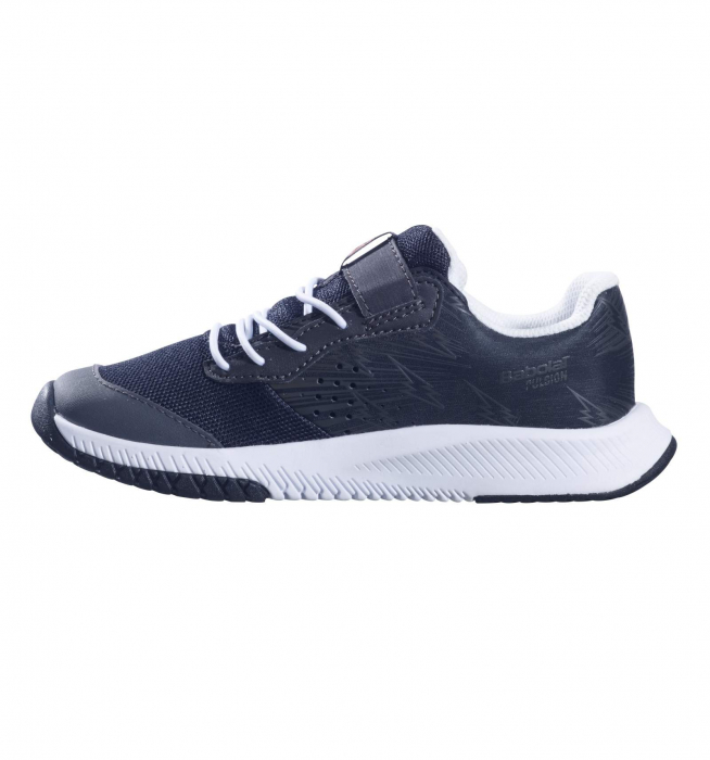 Pantofi Babolat Pulsion All Court Kid  - Negru / Alb [3]