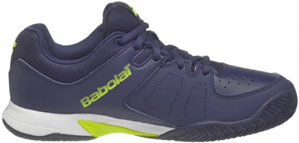 Pantofi Babolat Pulsion Clay Junior - Albastru Inchis / Galben Fluo [2]
