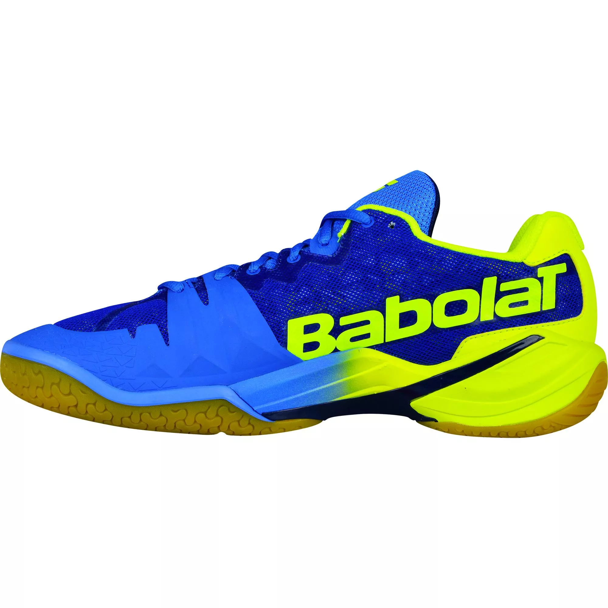 Pantofi barbati badminton Babolat Shadow Tour  - Albastru / Galben [2]