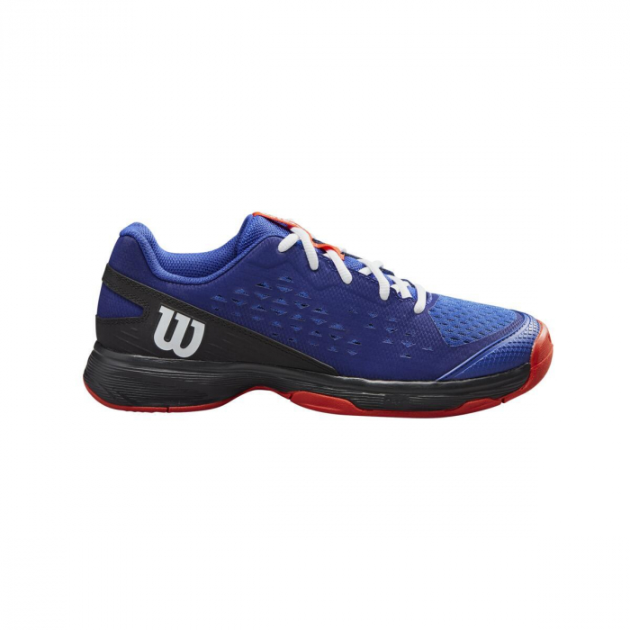 Pantofi copii Wilson RUSH PRO JR L Blu/Bk/Oran [2]