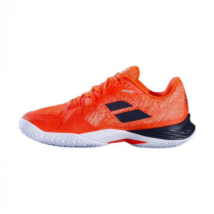 Pantofi de Tenis Babolat Jet Mach 3 Clay Barbat - Rosu / Alb [3]