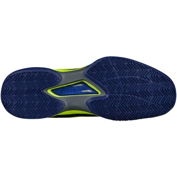 Pantofi de Tenis Babolat Jet Mach II Clay Barbat - Albastru / Galben [3]