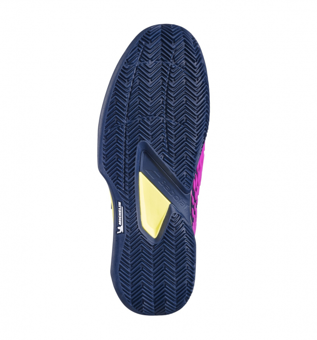 Pantofi de Tenis Babolat Propulse Fury 3 Clay Barbat - Albastru Inchis / Roz [5]