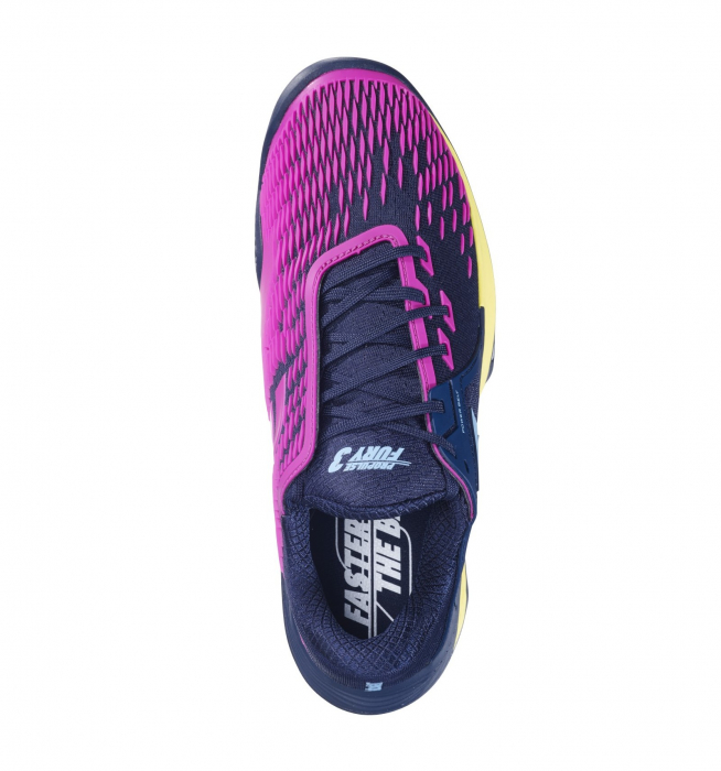 Pantofi de Tenis Babolat Propulse Fury 3 Clay Barbat - Albastru Inchis / Roz [4]