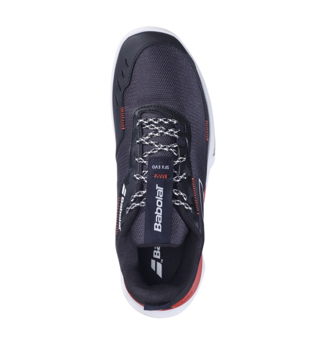 Pantofi de Tenis Babolat SFX EVO Clay Barbat - Negru / Rosu [4]