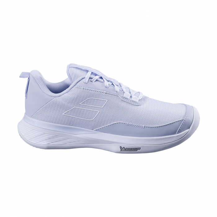 Pantofi dama de Tenis Babolat SFX EVO Clay - Albastru / Alb [2]