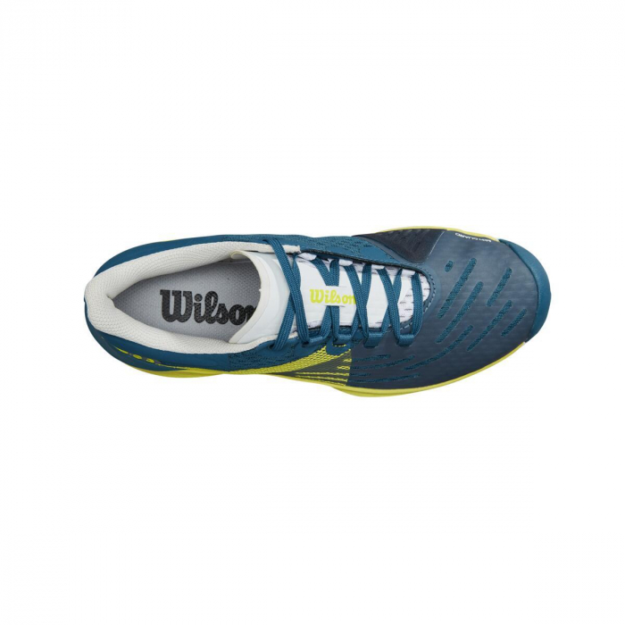 Pantofi sport tenis Wilson Kaos 3.0 Junior Blue Coral/Sulphur Sp/Wh [4]