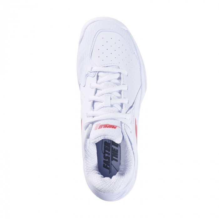 Pantofi tenis Babolat Propulse Junior 3 All Court - alb/rosu [3]