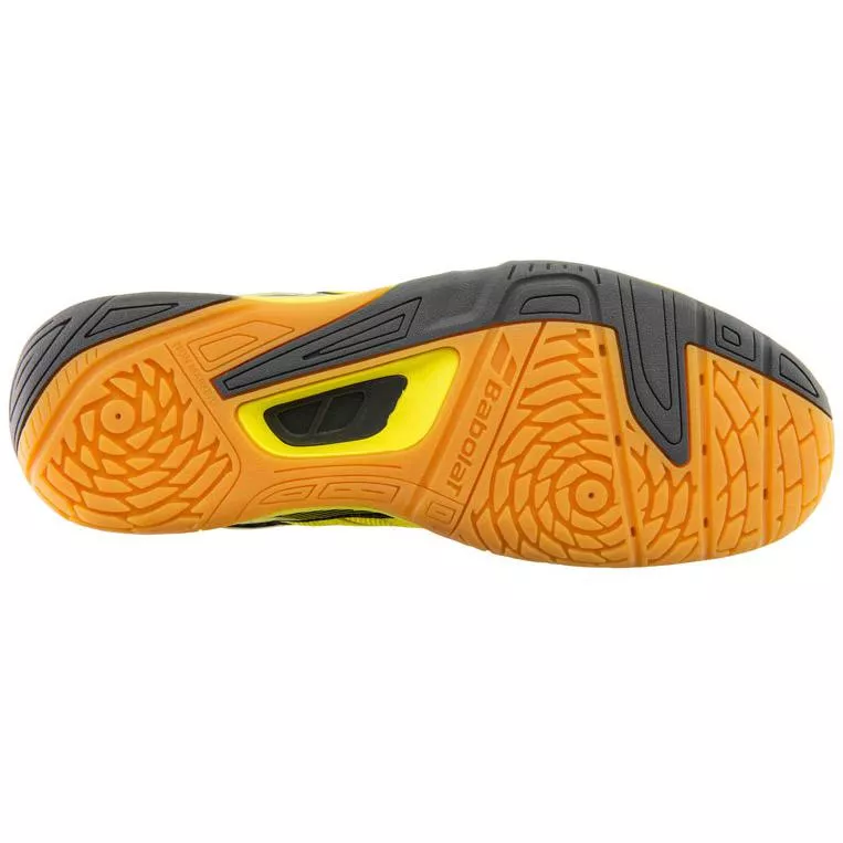 Pantofi Babolat Shadow Club Indoor - Galben / Negru [2]